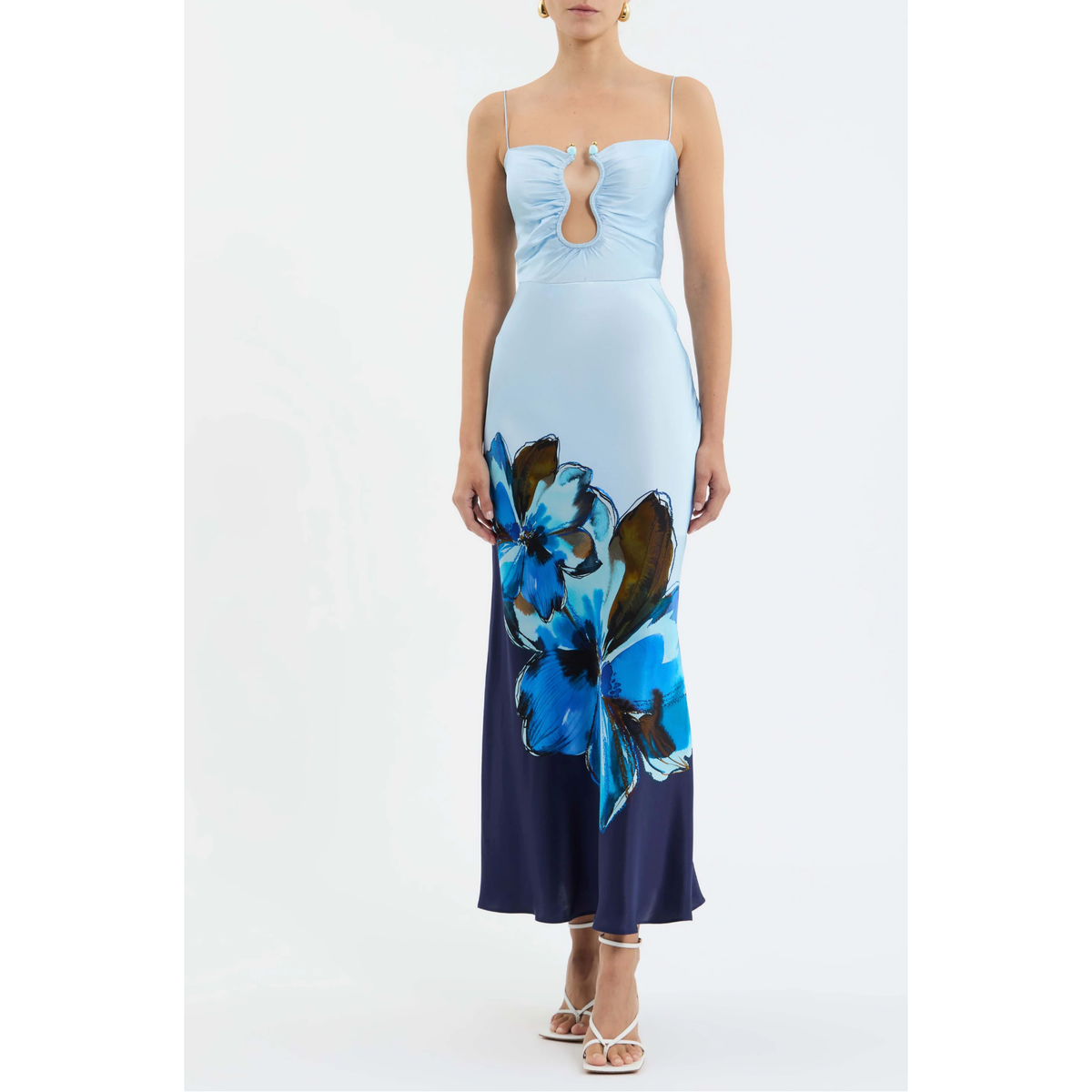REBECCA VALLANCE | CYRAN MIDI DRESS