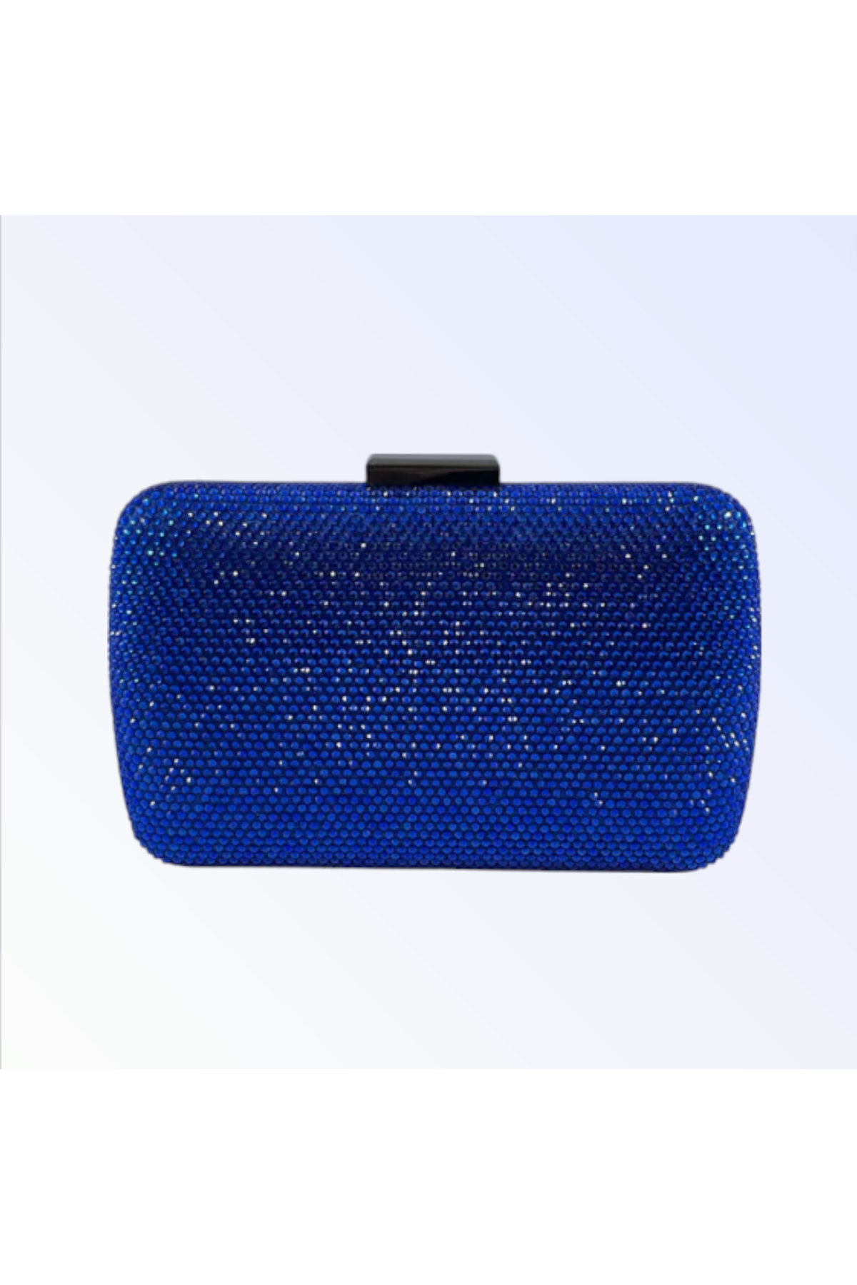 Royal Blue Crystal Clutch