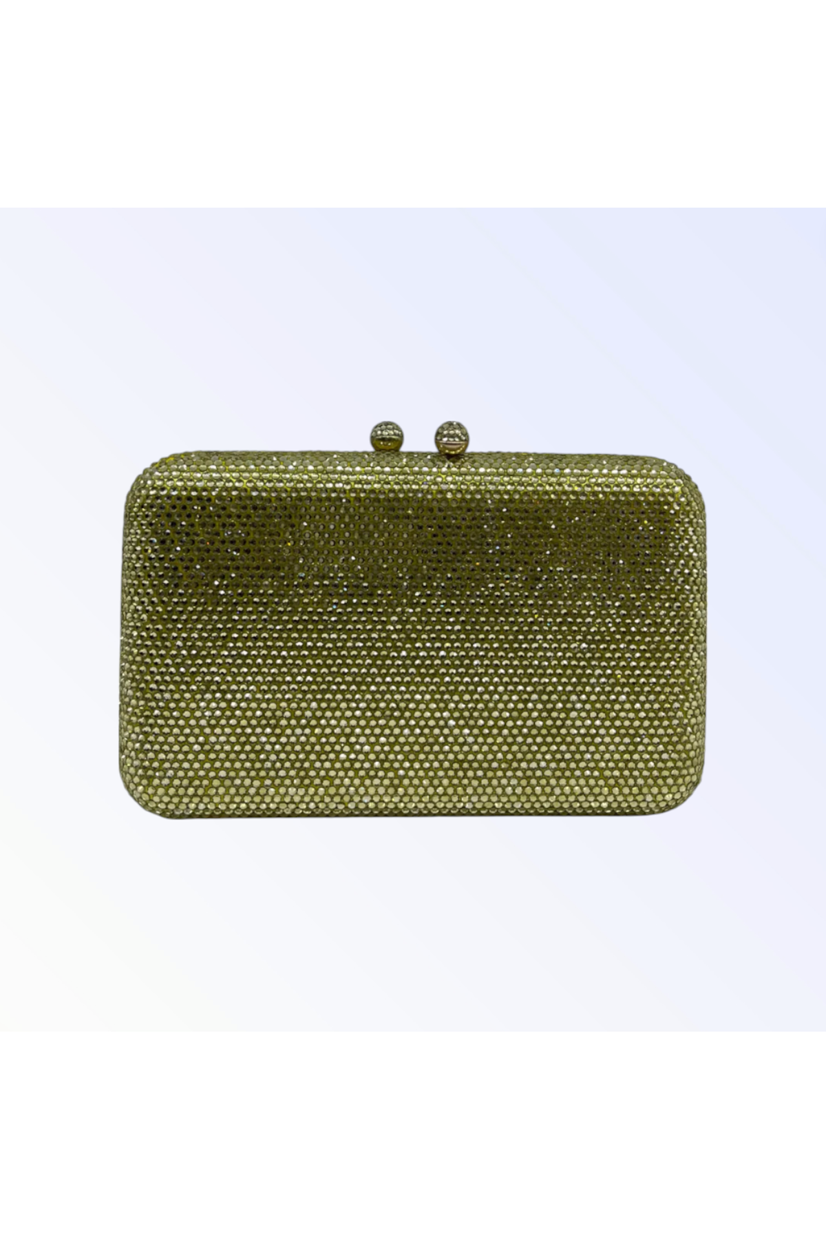 LEMON YELLOW CRYSTAL CLUTCH