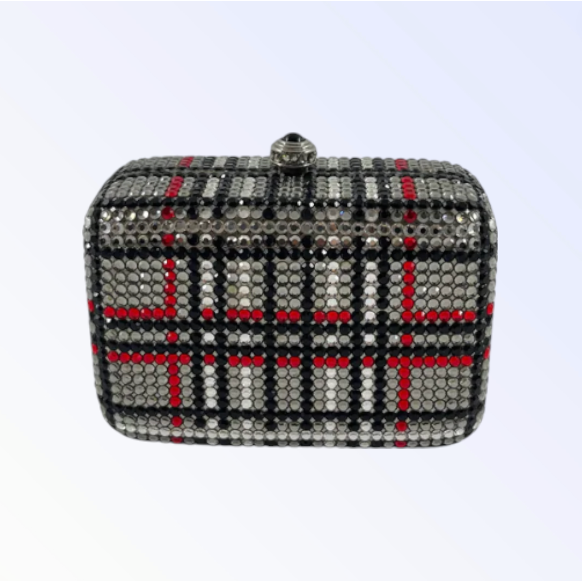 Crystal Pattern Mini Clutch