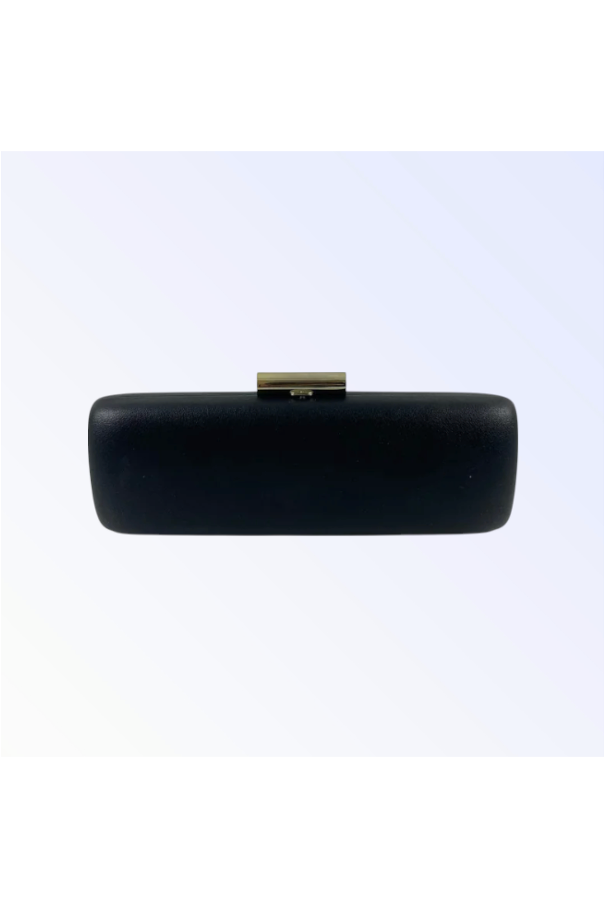 Black Leather Long Clutch