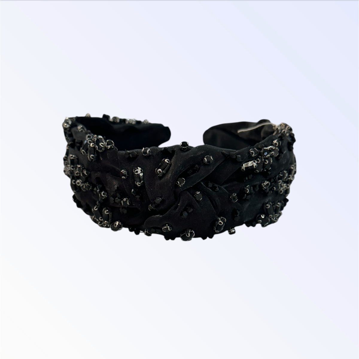 CRYSTAL HEADBAND | Black