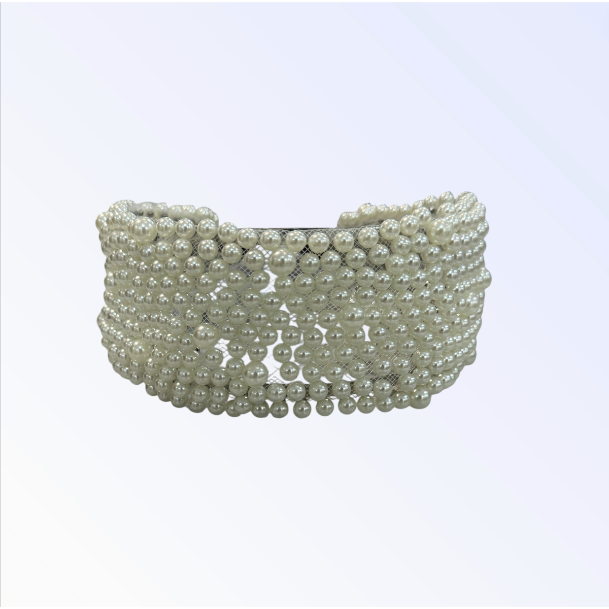 CRYSTAL HEADBAND | White