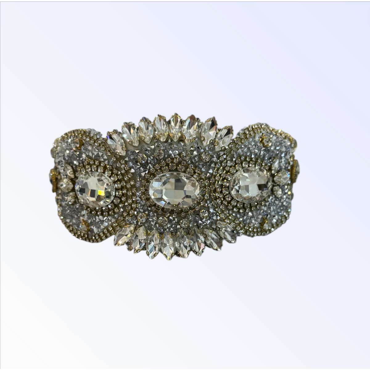 CRYSTAL HEADBAND | Silver/Gold