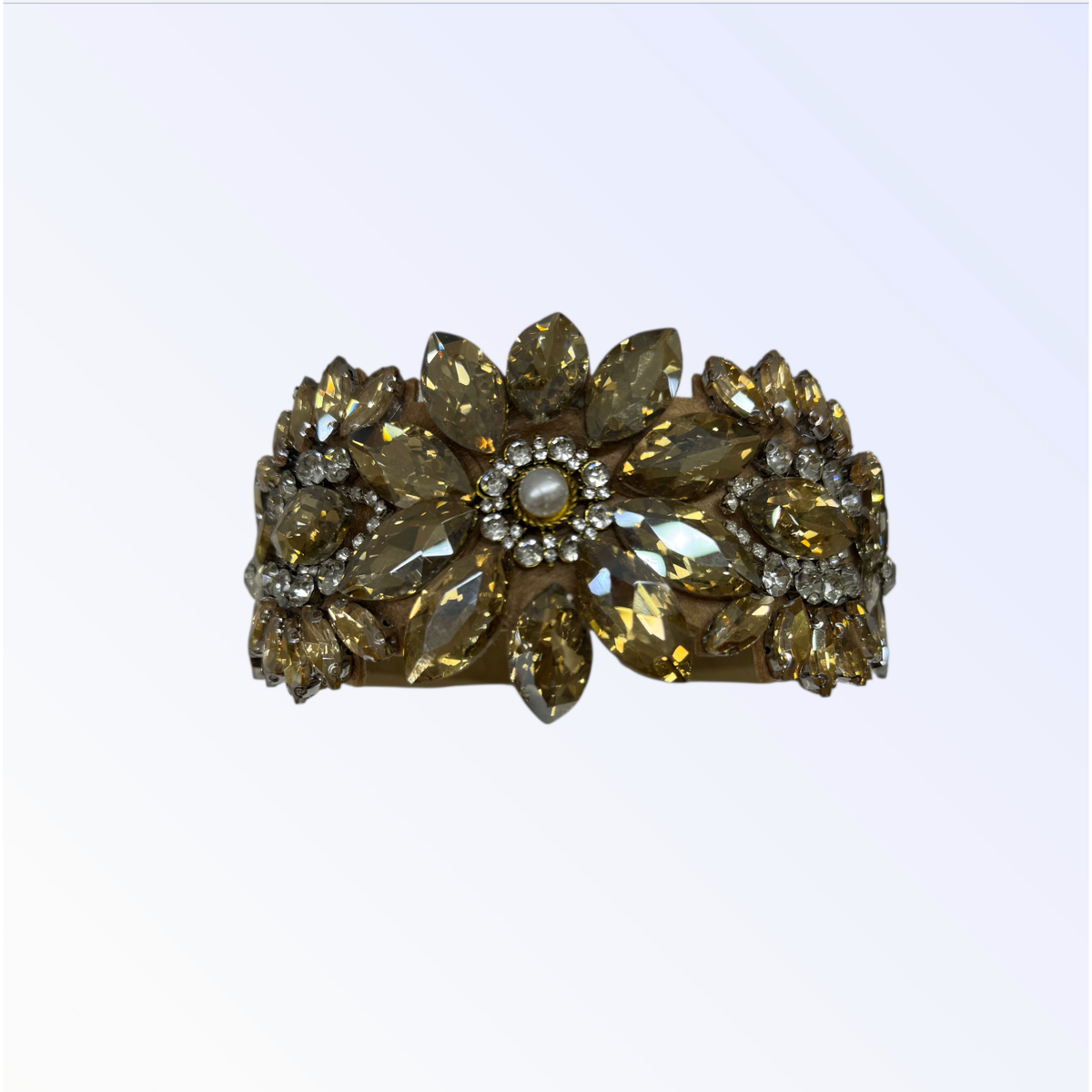 CRYSTAL HEADBAND | Gold