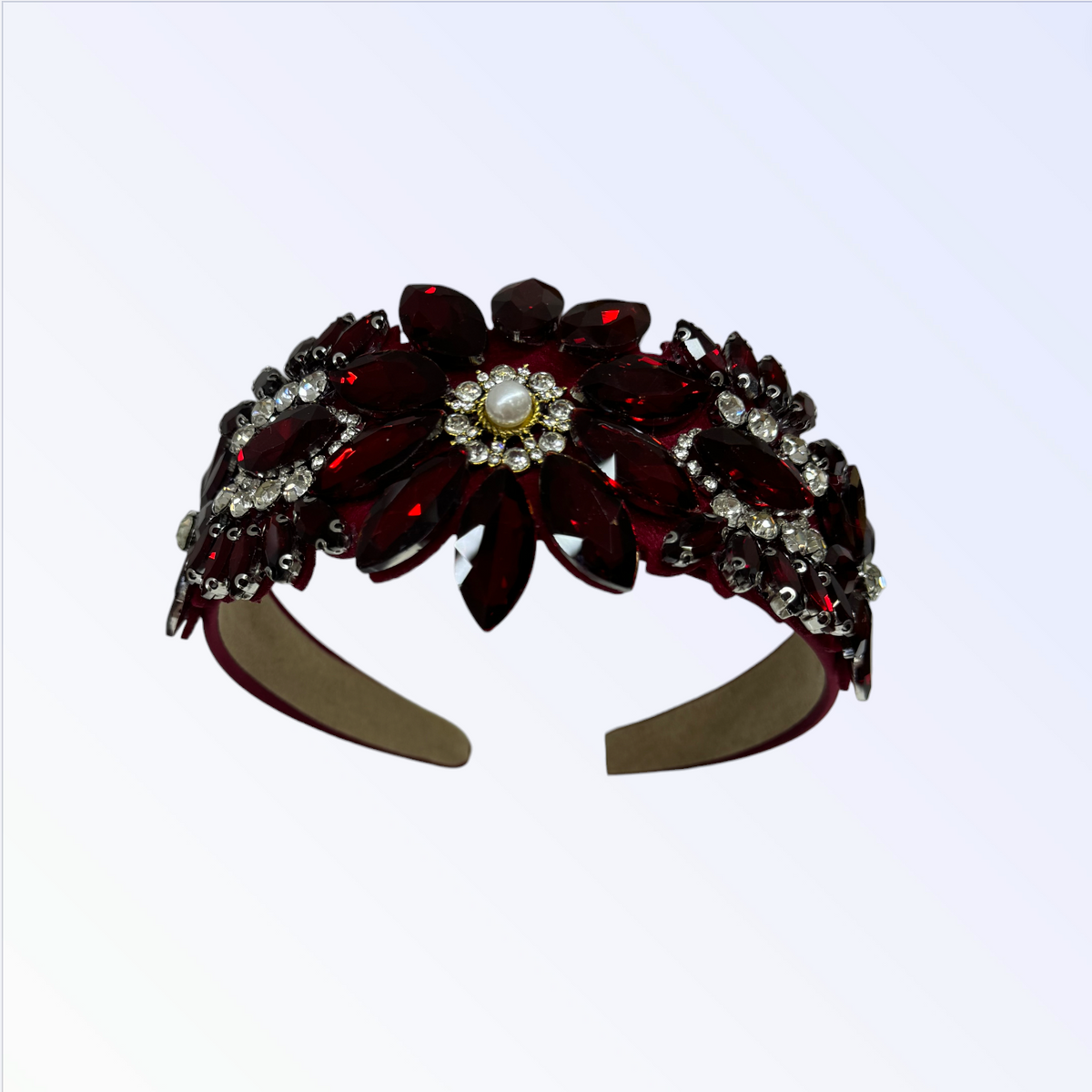 CRYSTAL HEADBAND | Red