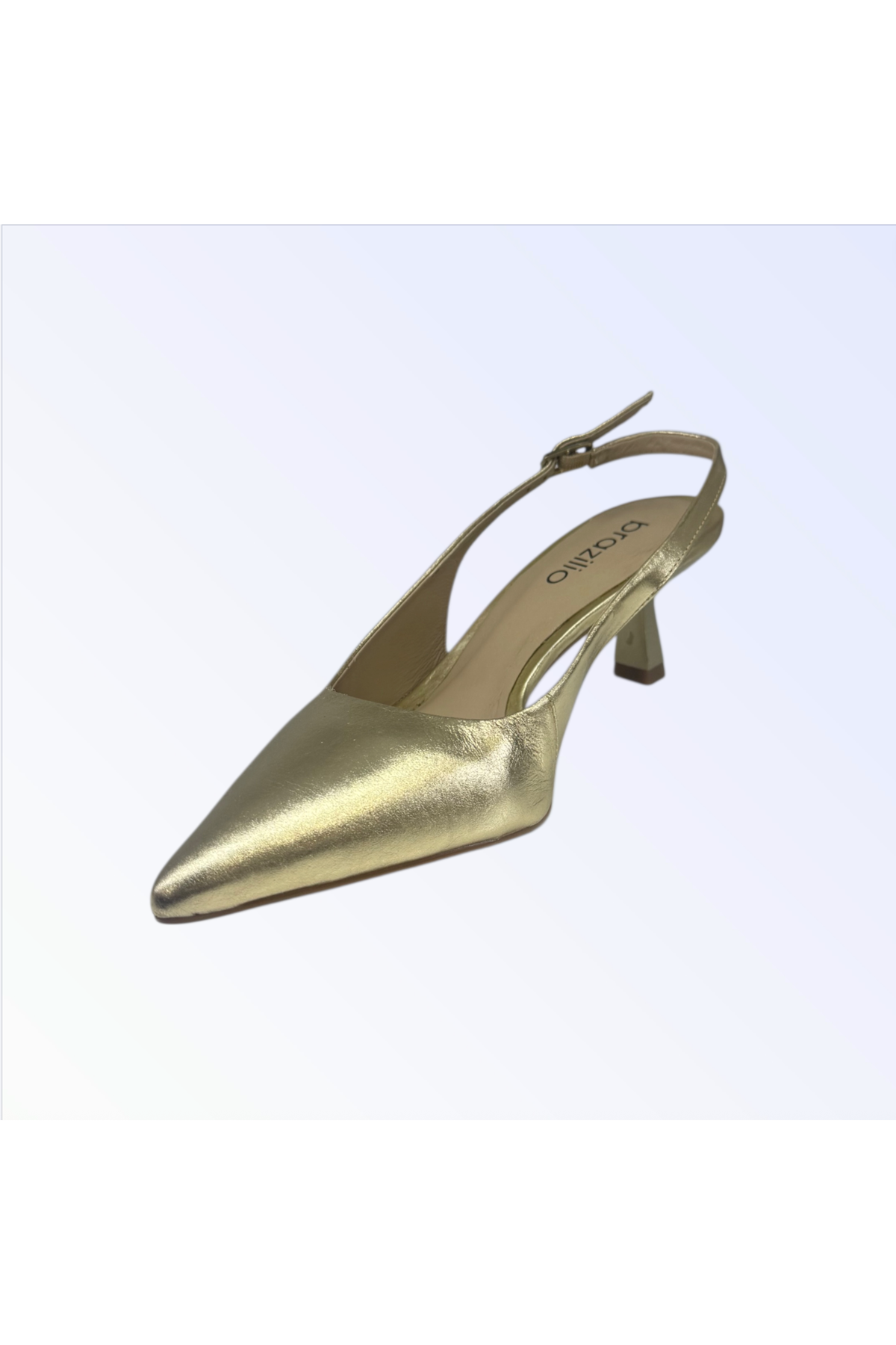 BRAZILIO | KATIE GOLD SLING BACK