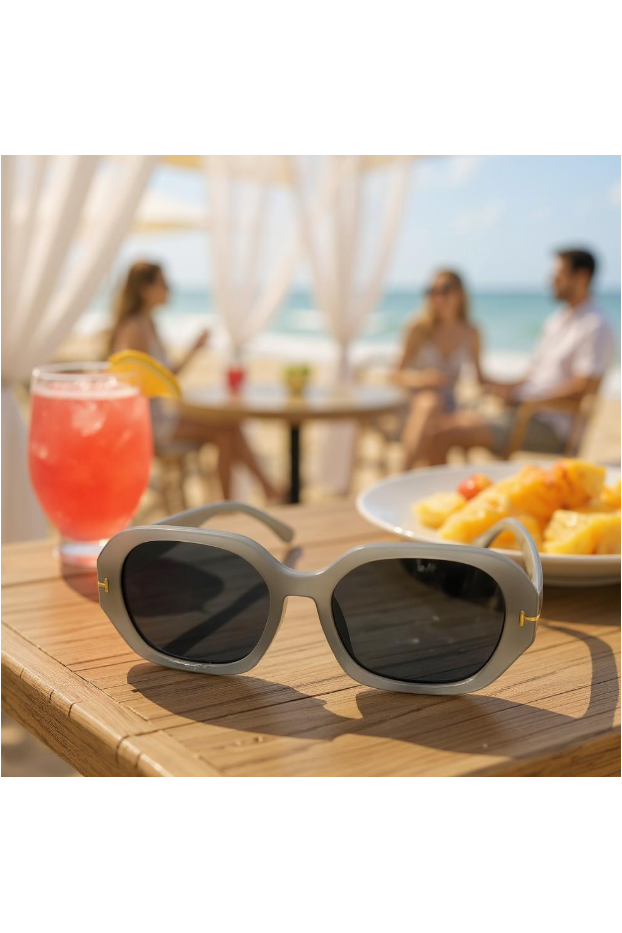 HENRI WILLS | SUNGLASSES - FOG GREY