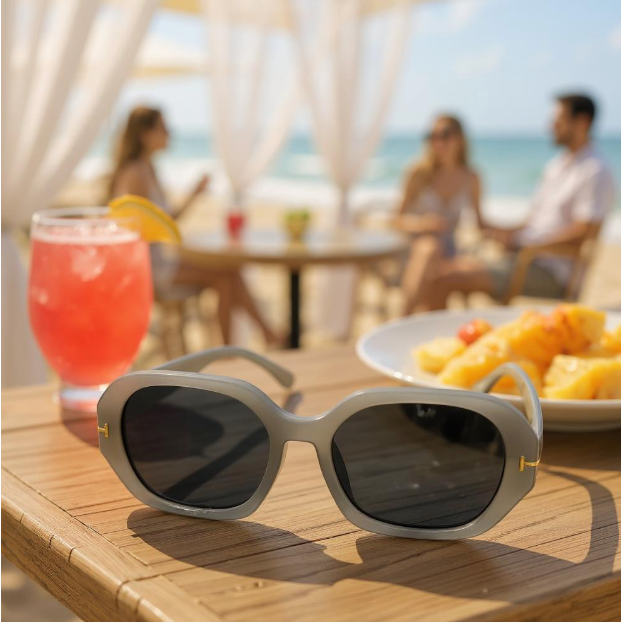 HENRI WILLS | SUNGLASSES - FOG GREY