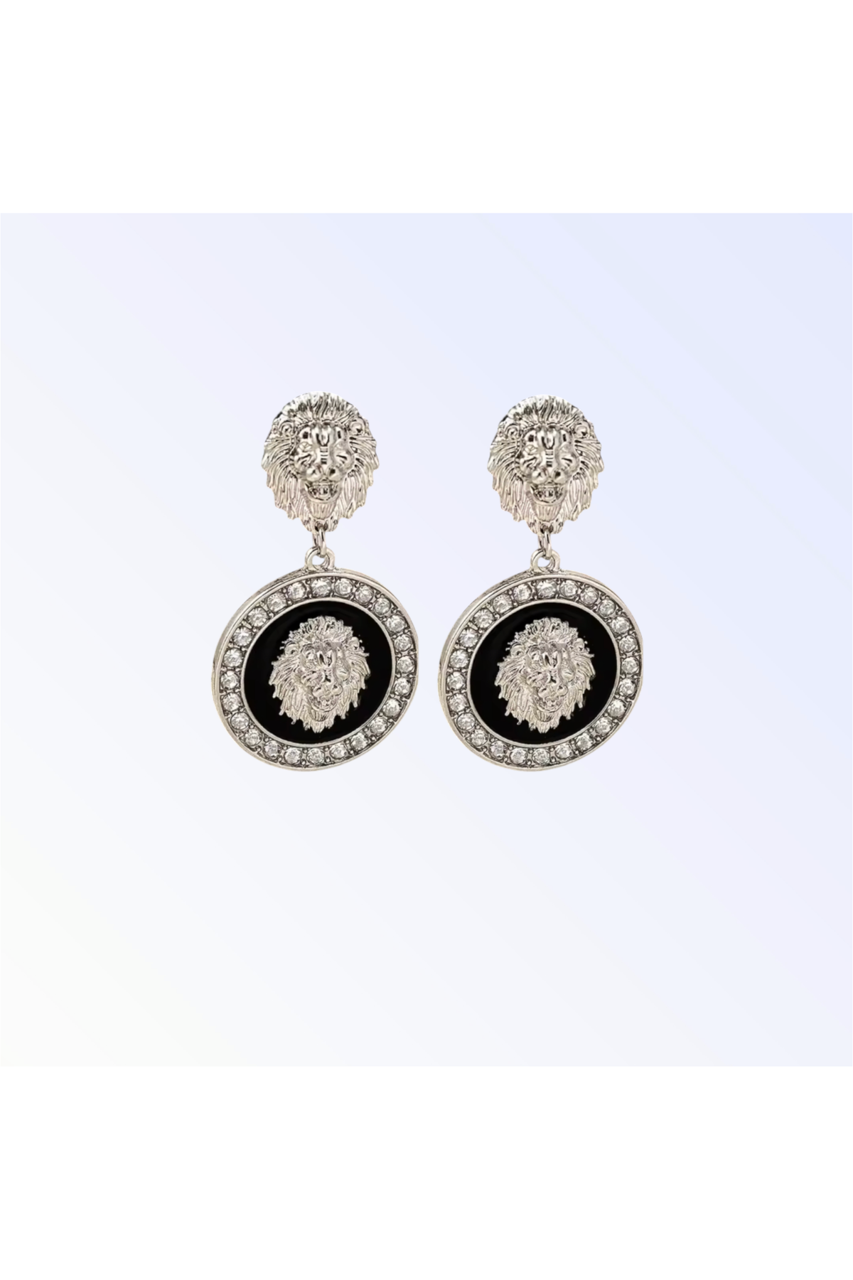 ISLA | LION MOTIF LARGE DROP EARRING
