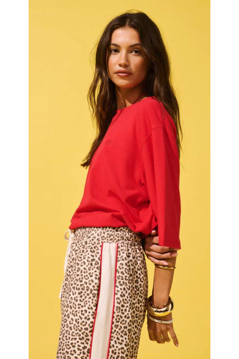 CARTEL AND WILLOW | SOLANA TEE - Mandarin