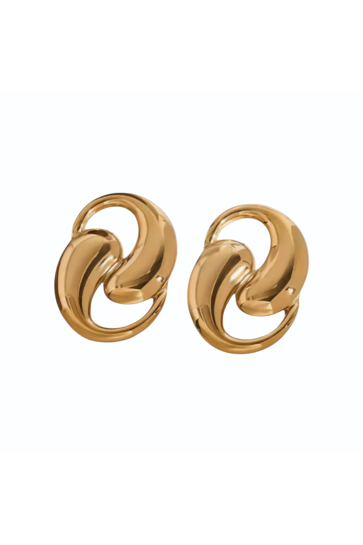 IZA | METAL EARRING - Gold