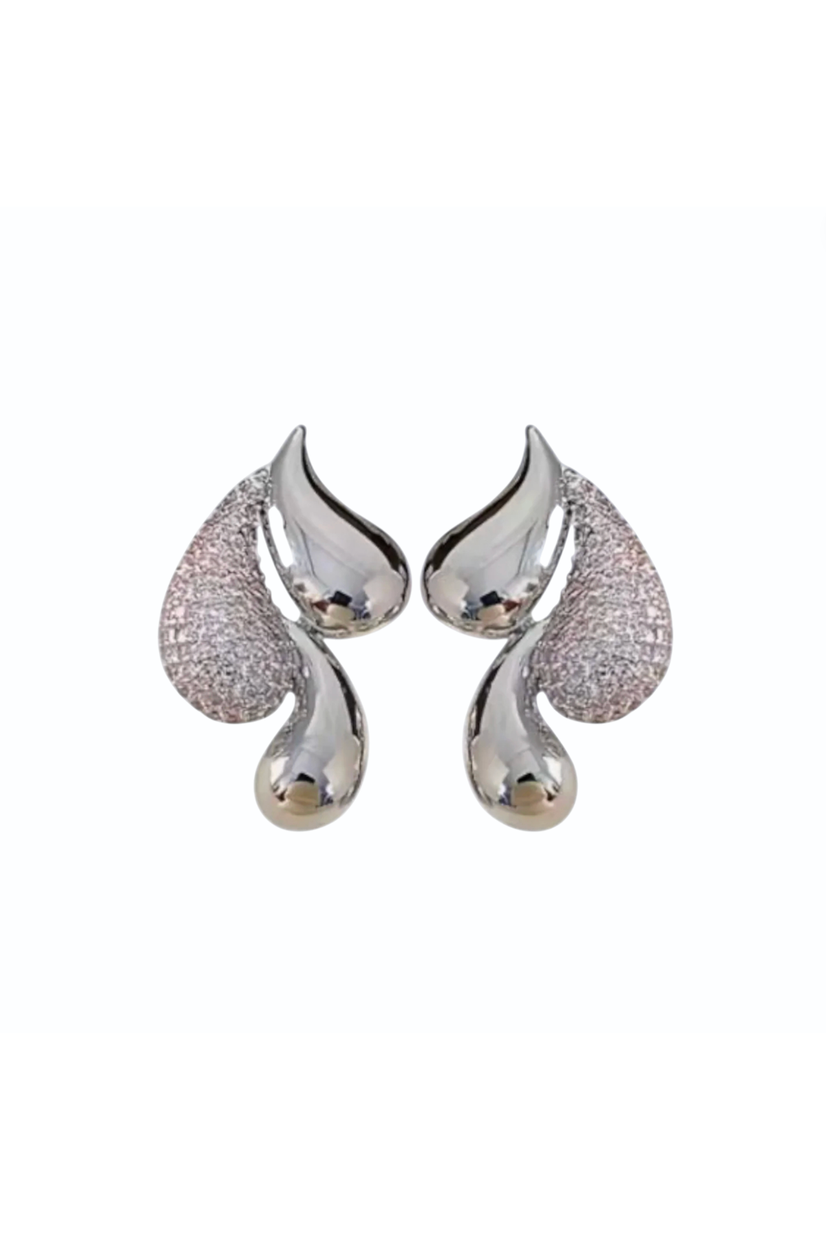 GARCELLE | METAL EARRING - Silver