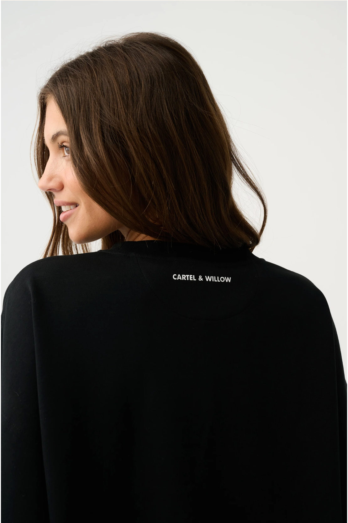 CARTEL AND WILLOW | SAGE TEE - BLACK