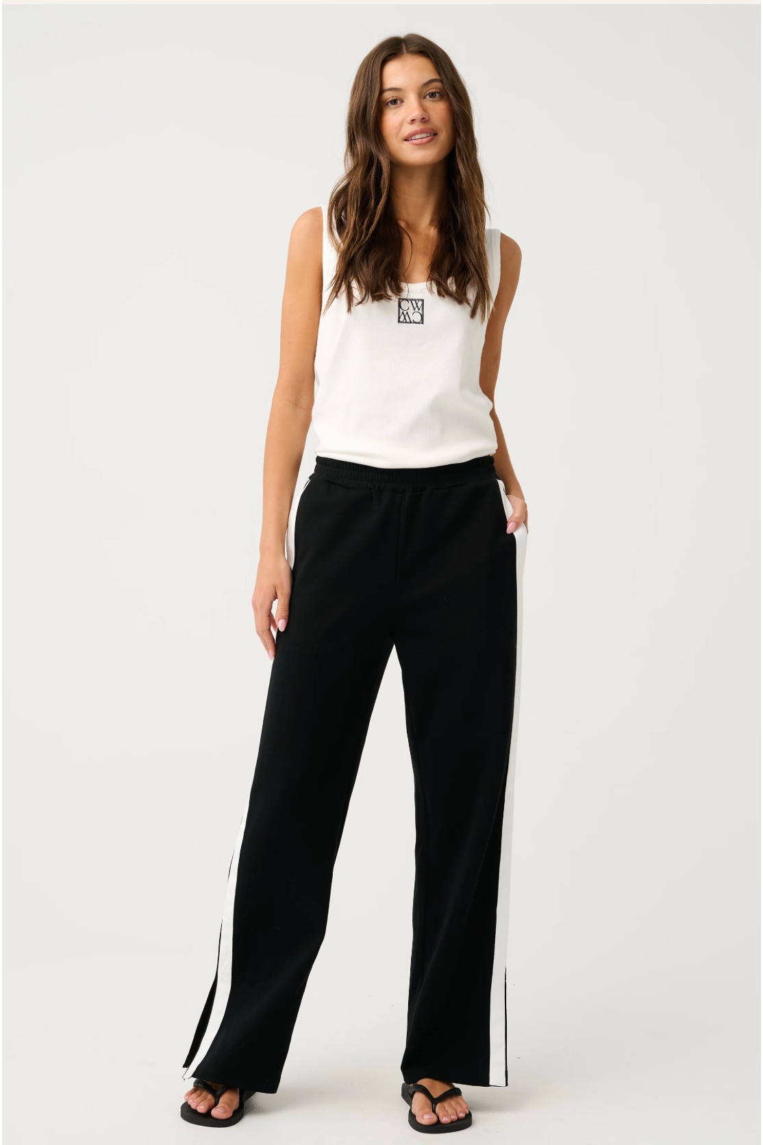CARTEL AND WILLOW | ISOBEL PANT - BLACK