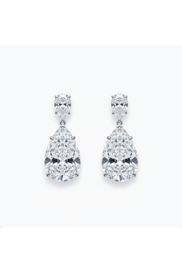 ZIORA | TEAR DROP EARRING - small