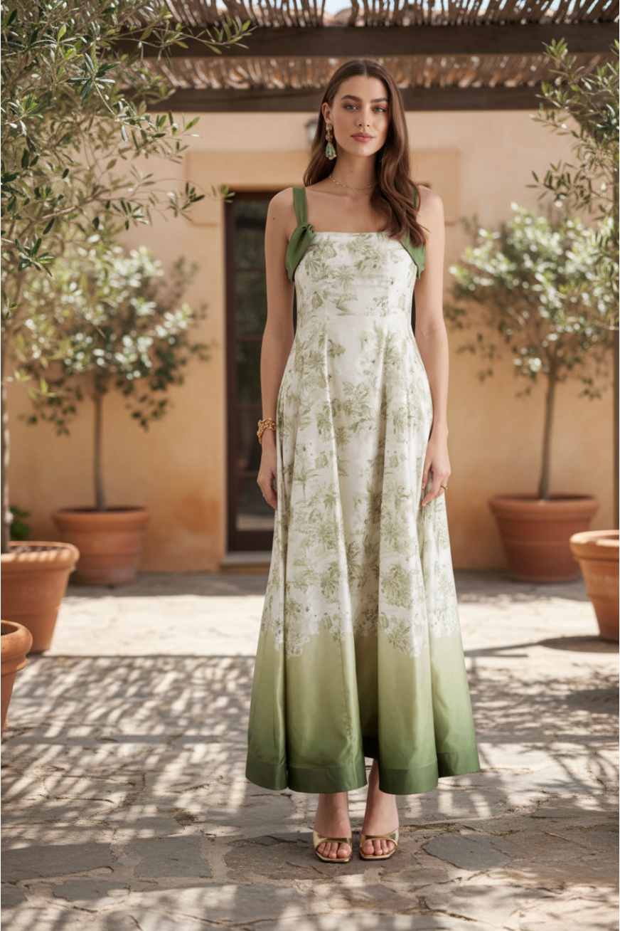 AQUA BLU | DELPHINE MAXI DRESS