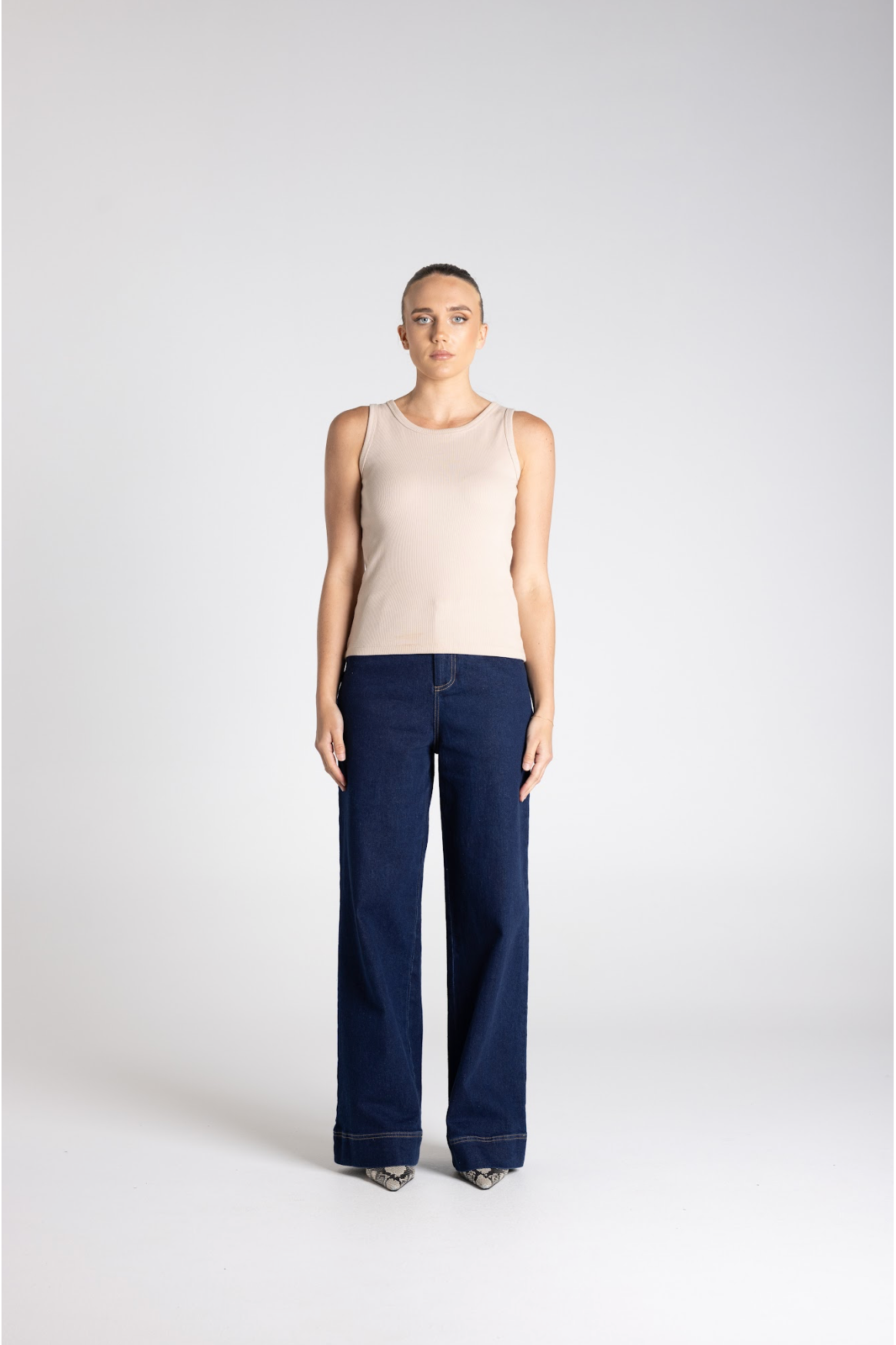 TWO T'S | COTTON RIB TANK - OAT