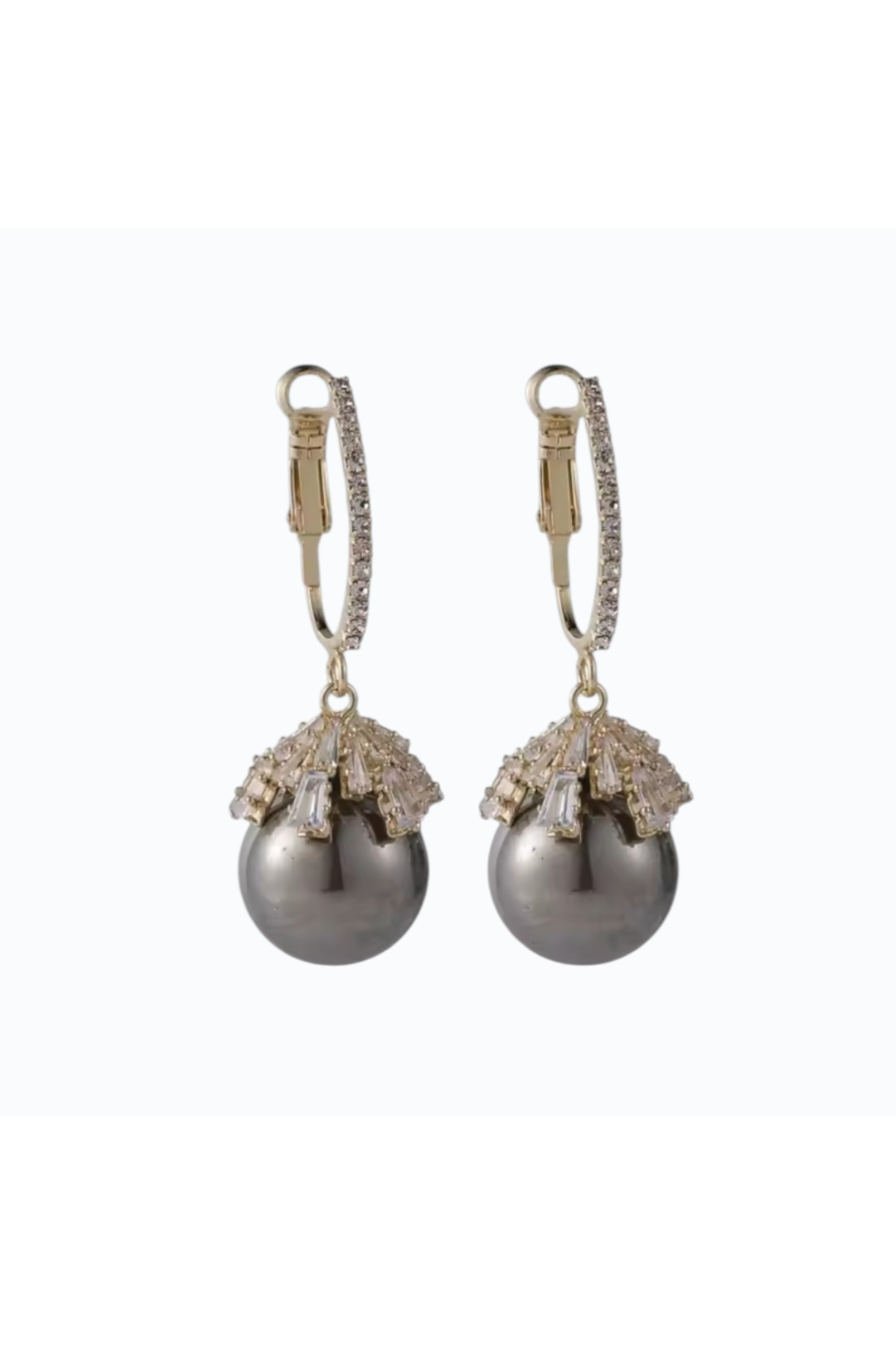 SOPHIA | PEARL DROP - GREY