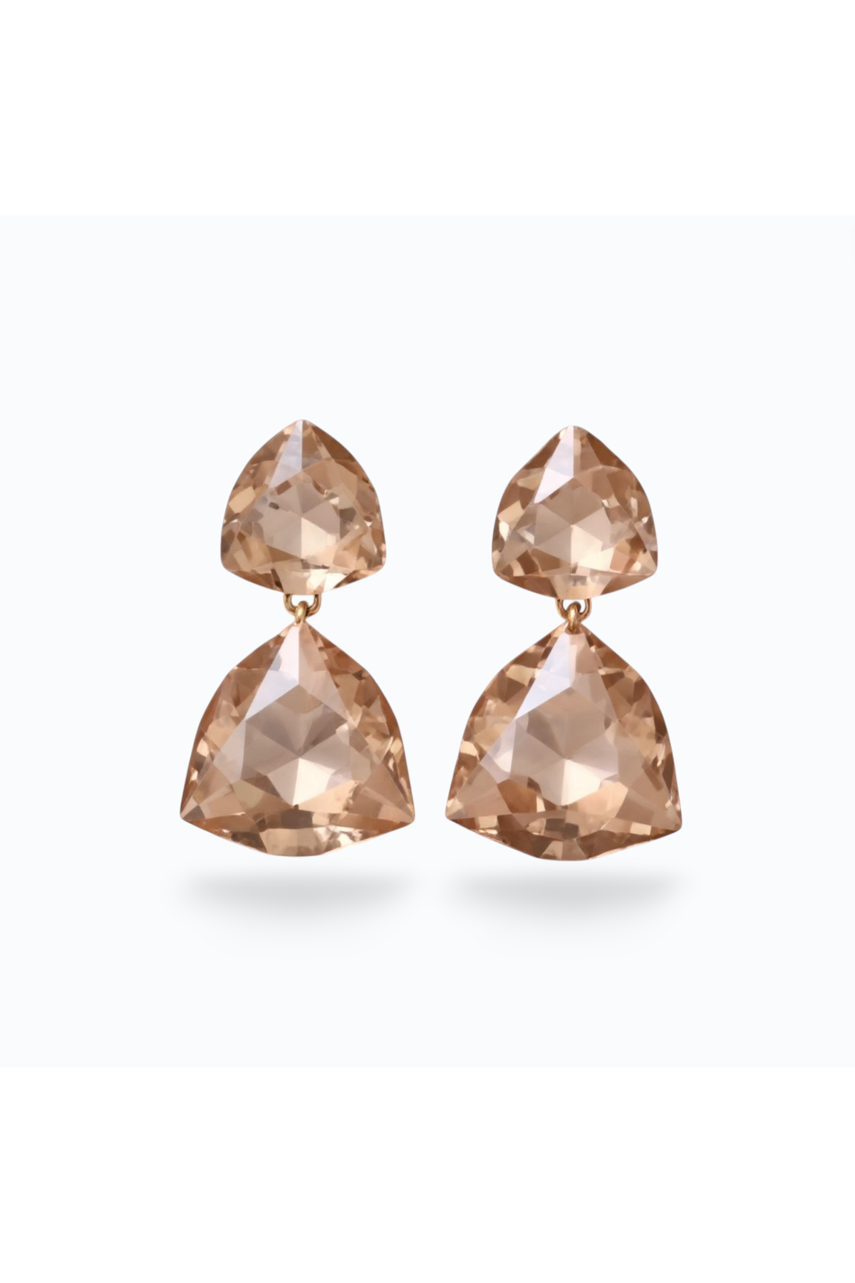 NIKOLINA | TRIANGULAR DROP - CHAMPAGNE