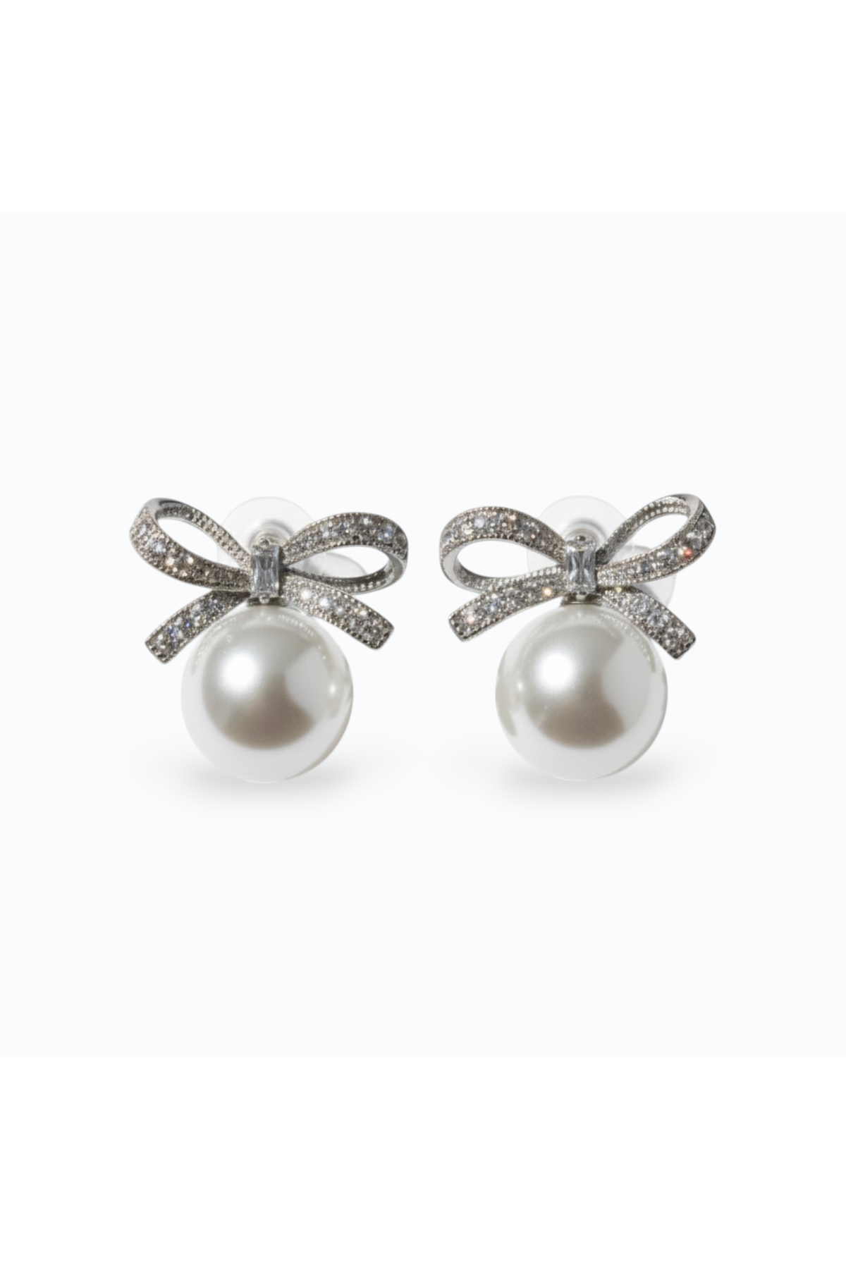 LULU | PEARL BOW EARRING