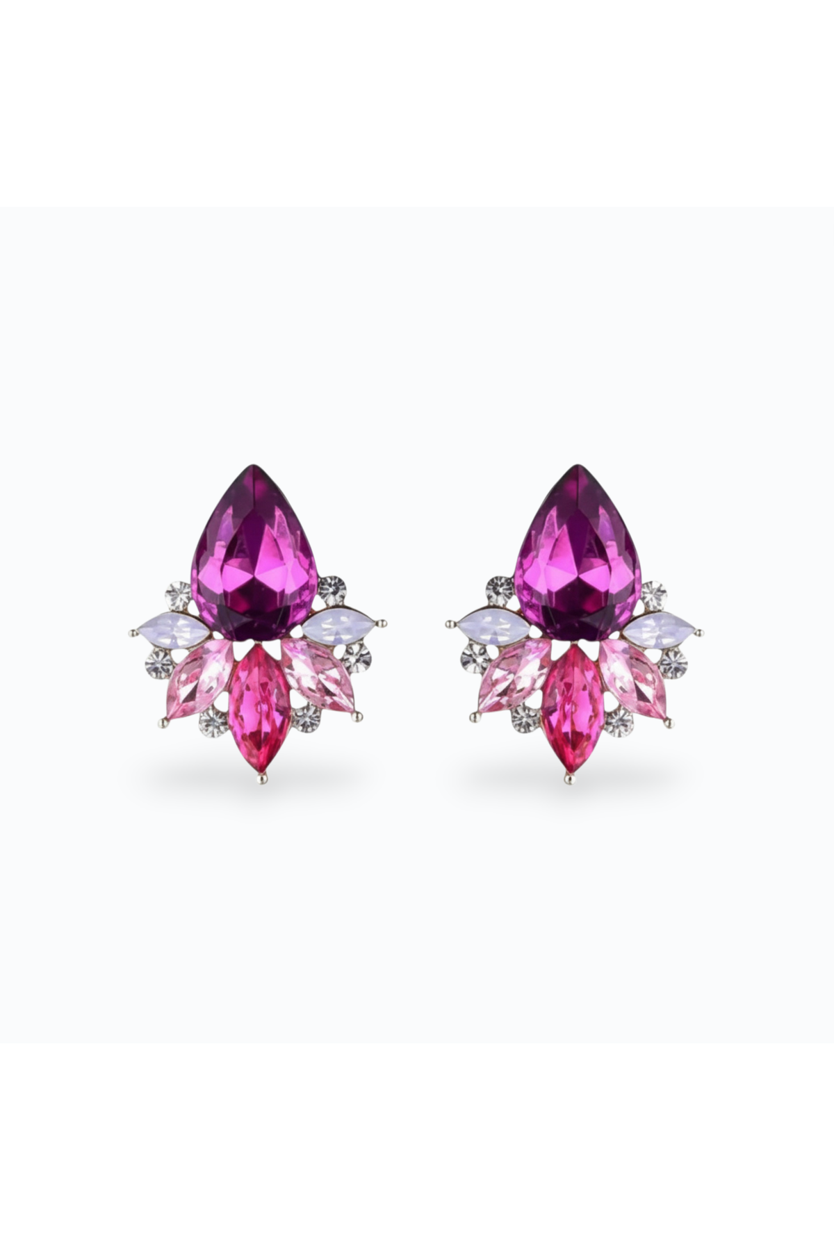 ONDINE | STUD EARRING - Pink Multi