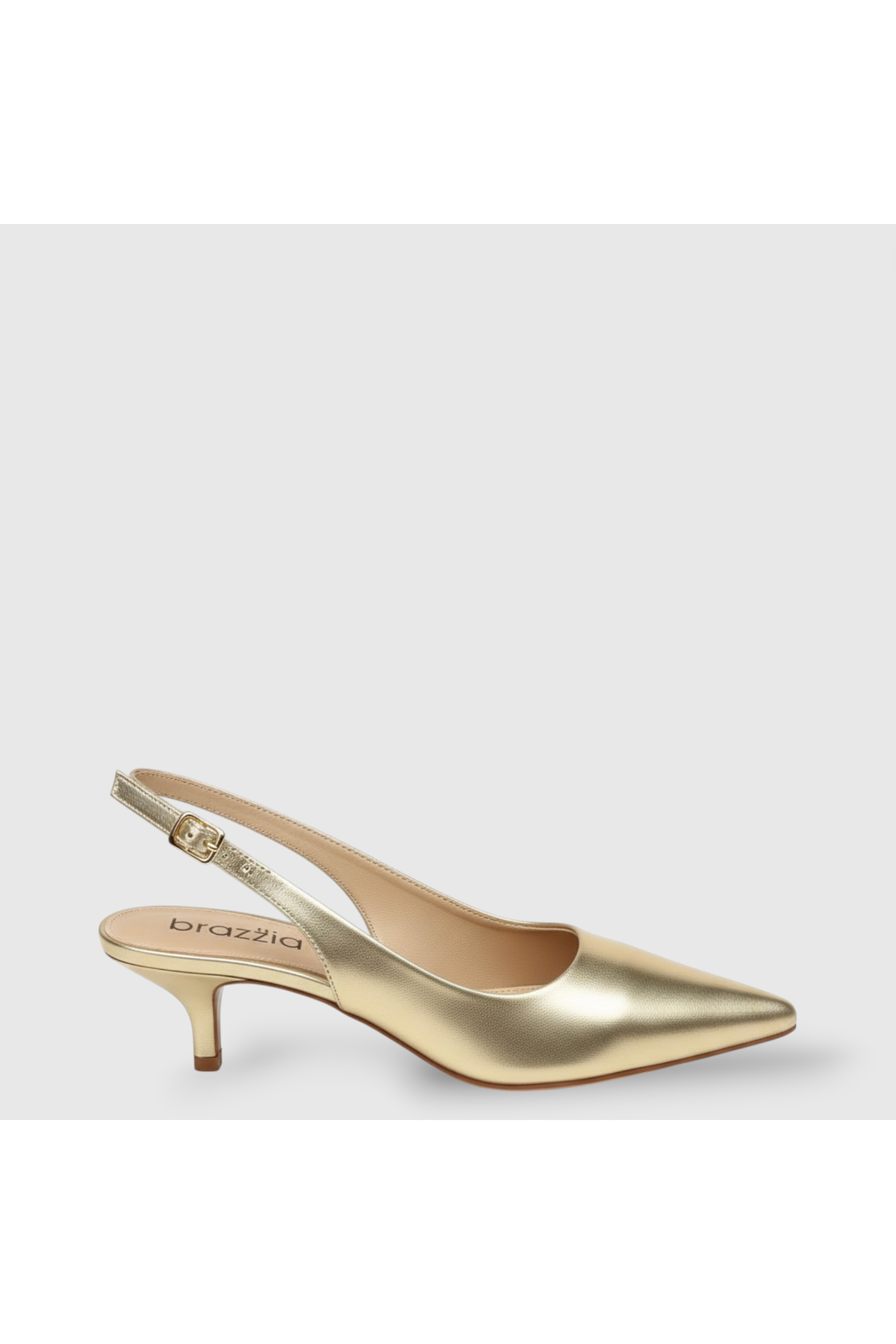 BRAZILIO | KATIE GOLD SLING BACK
