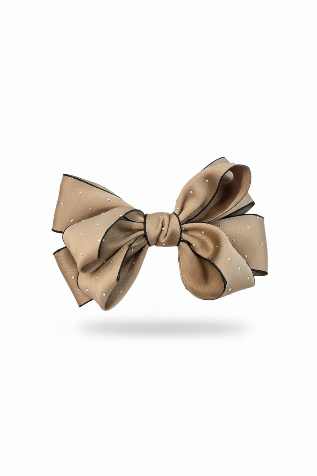HAIR BOW | Beige