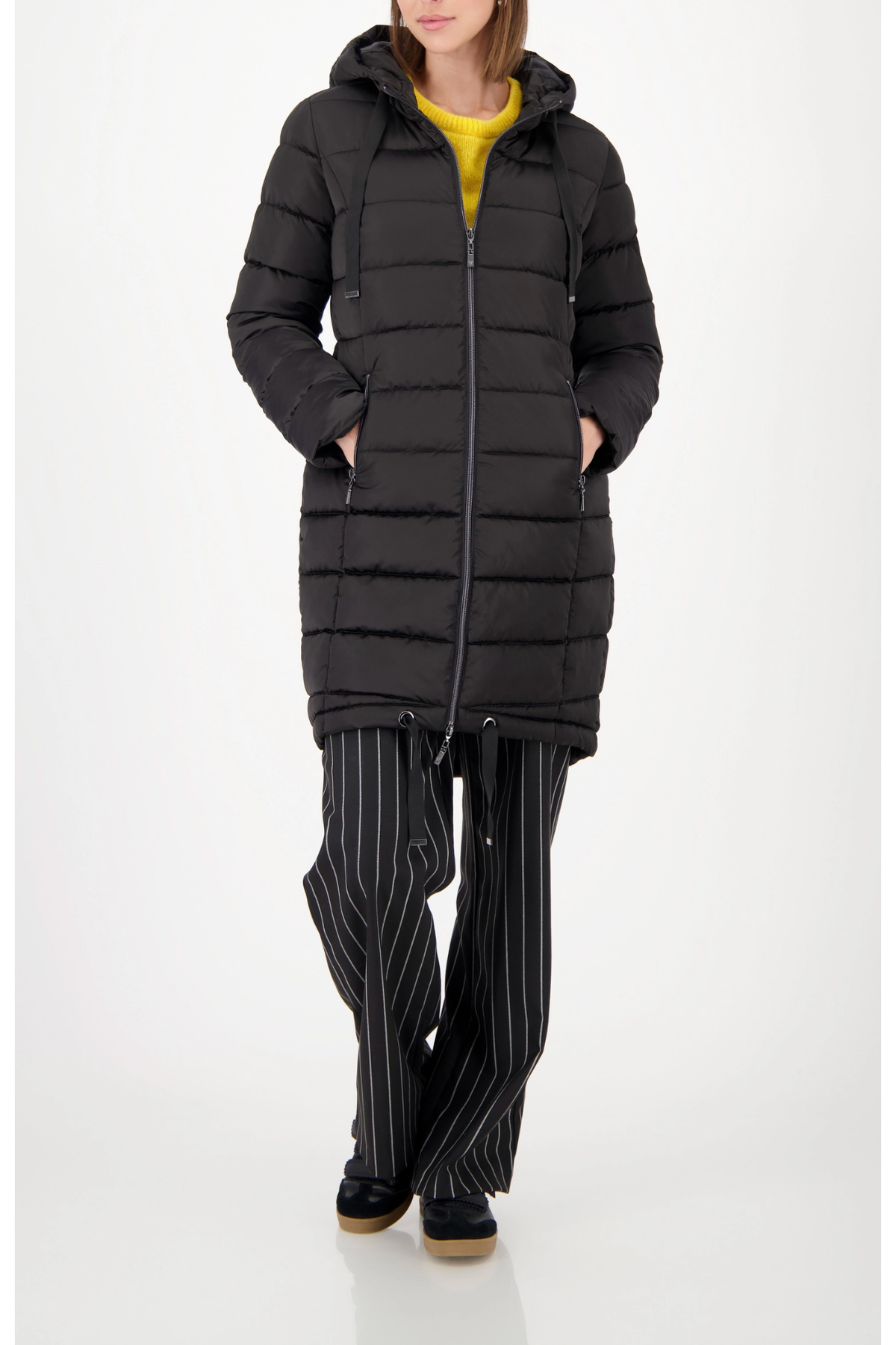 MONARI | QUILTED JACKET - BLACK