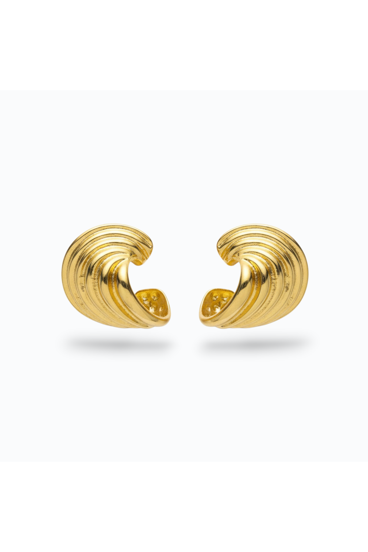 SYLVIE | CHUNKY GOLD EARRING