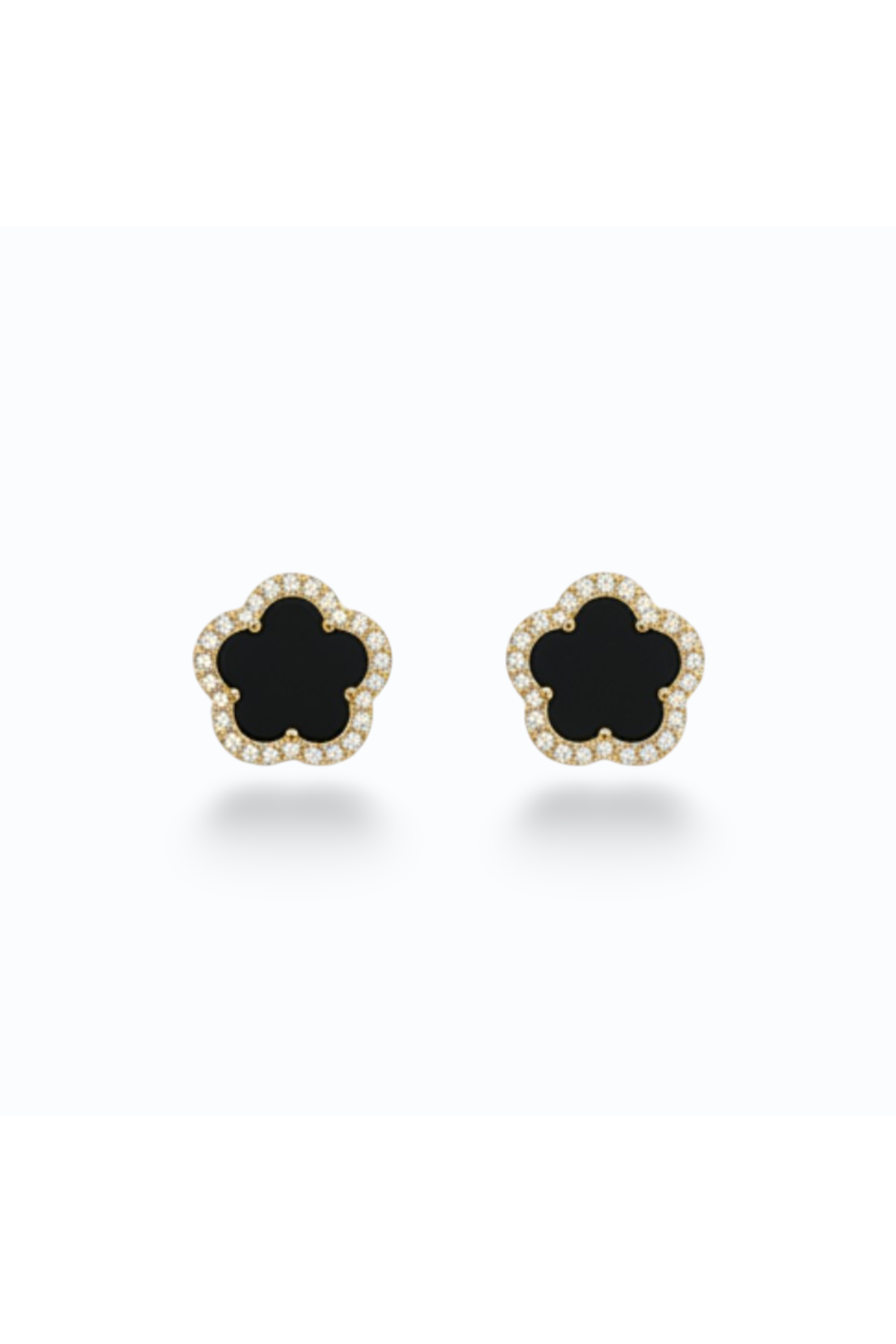 CAPRICE | GOLD PLATED CLOVER STUD