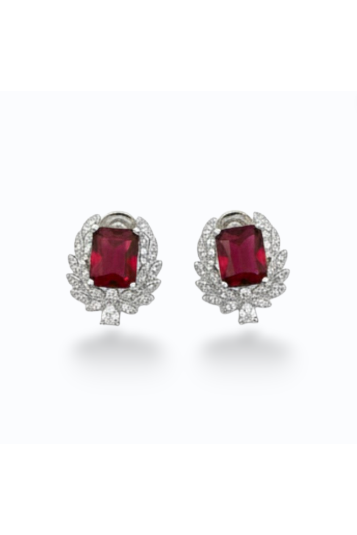 KRISTINA | EARRING - Ruby Red