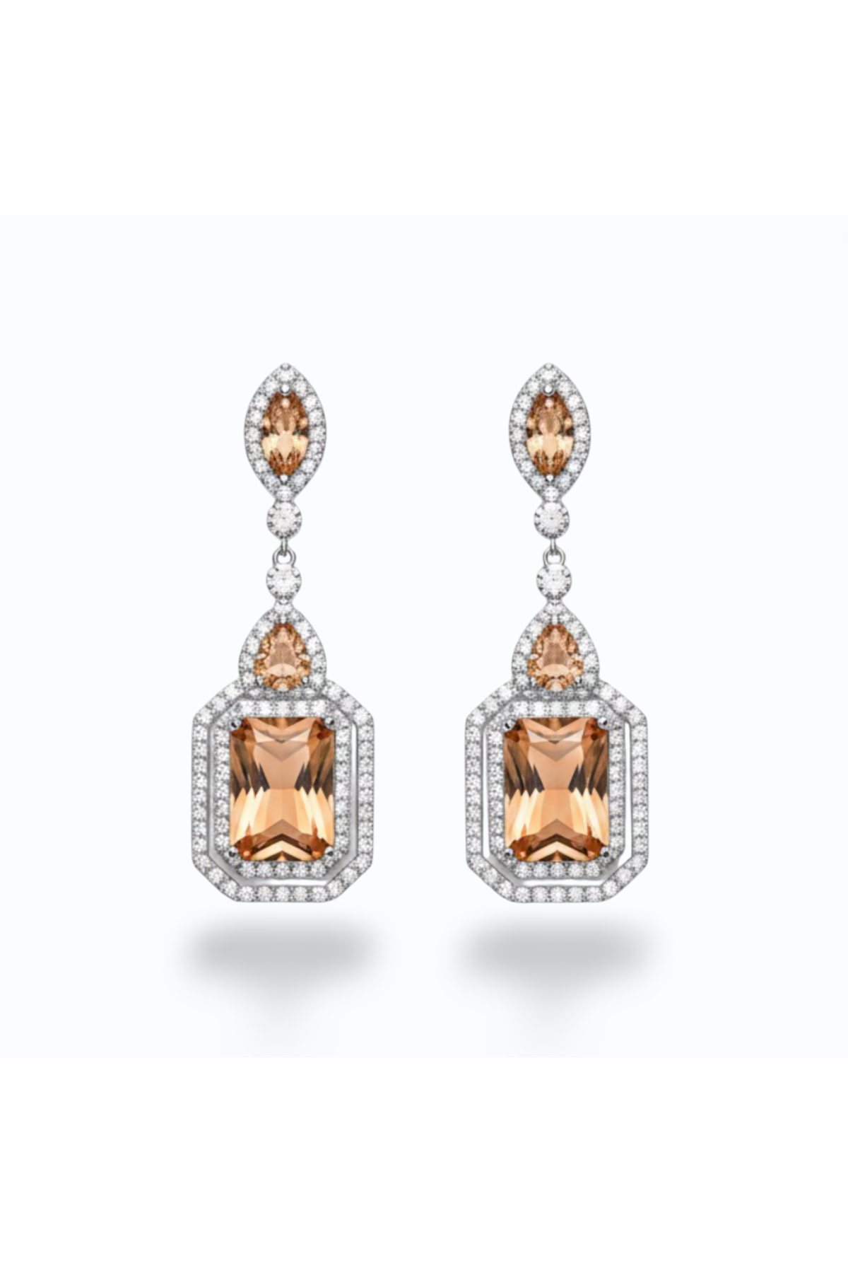 MARTHA | RECTANGLE CRYSTAL DROP
