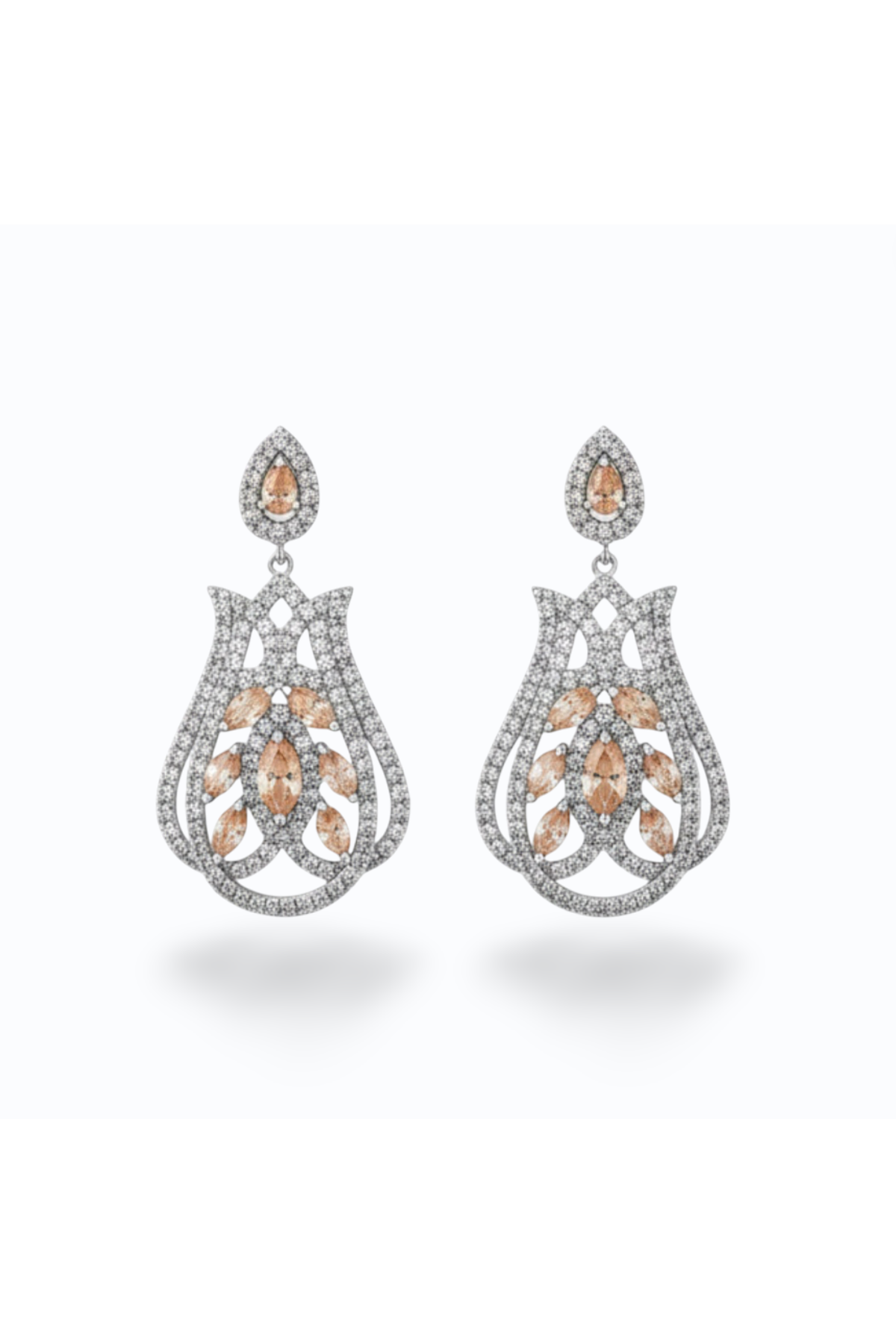 RILEY | DROP EARRING - Apricot