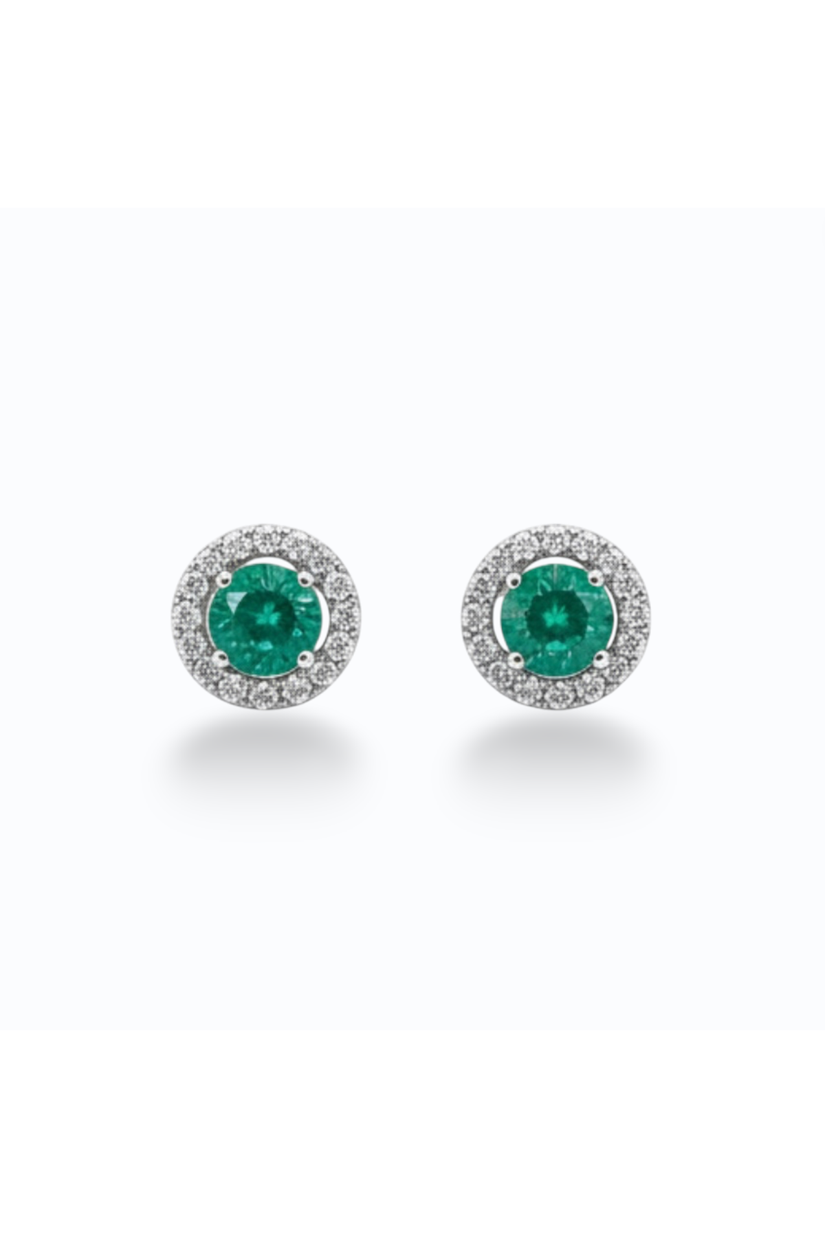 ELIZABETH | CRYSTAL STUD - Mint
