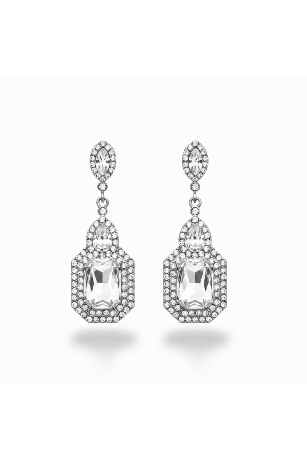 MARTHA | RECTANGLE CRYSTAL DROP