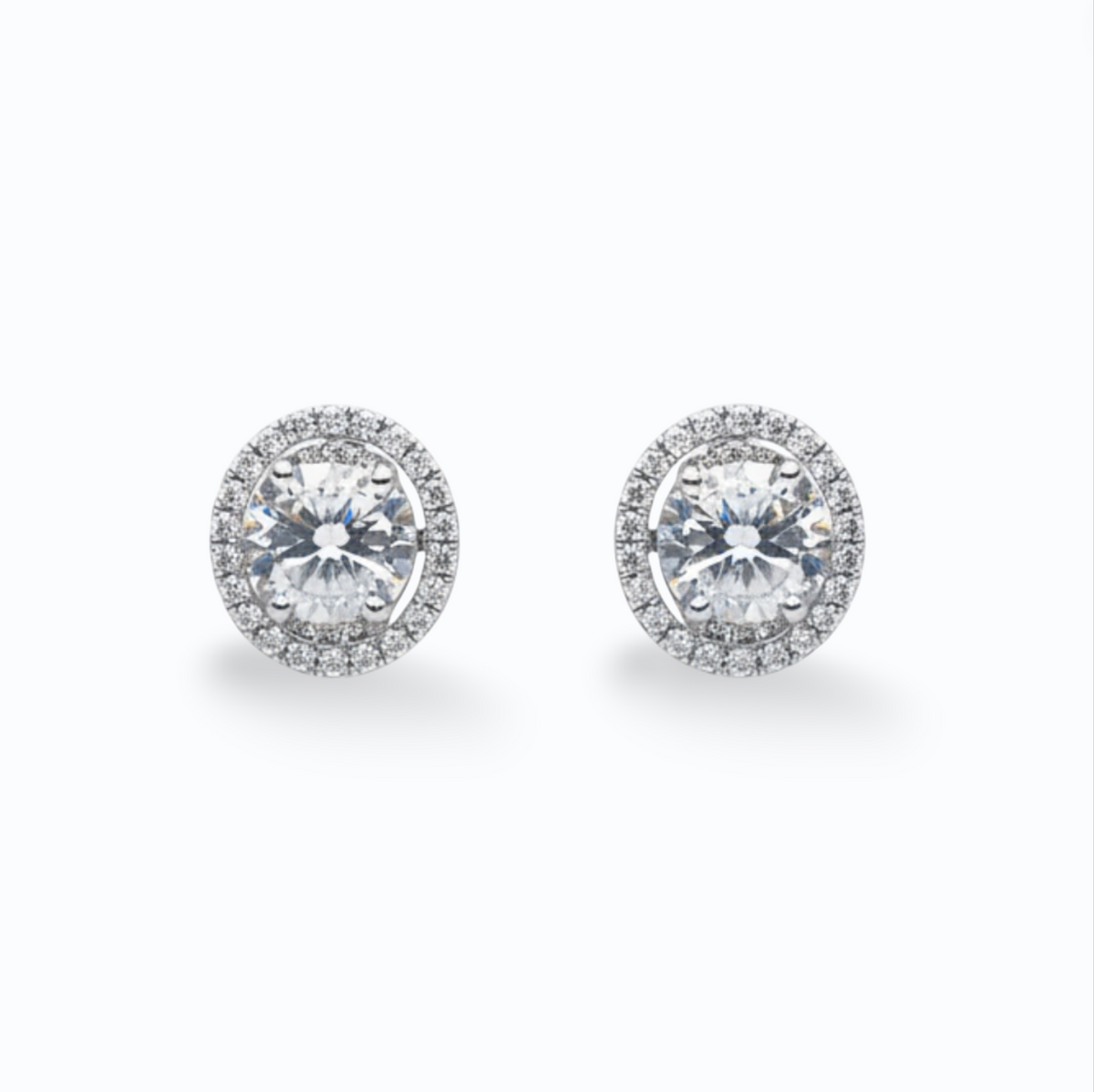 LANA | OVAL STUD - Silver