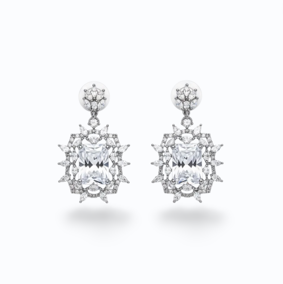 ALANA | CRYSTAL EARRING - Clear