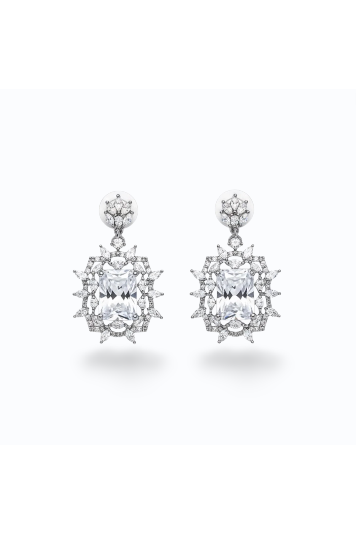 ALANA | CRYSTAL EARRING - Clear