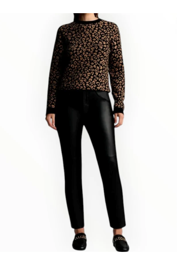 RAW BY RAW | TORY LEATHER PANT - BLACK