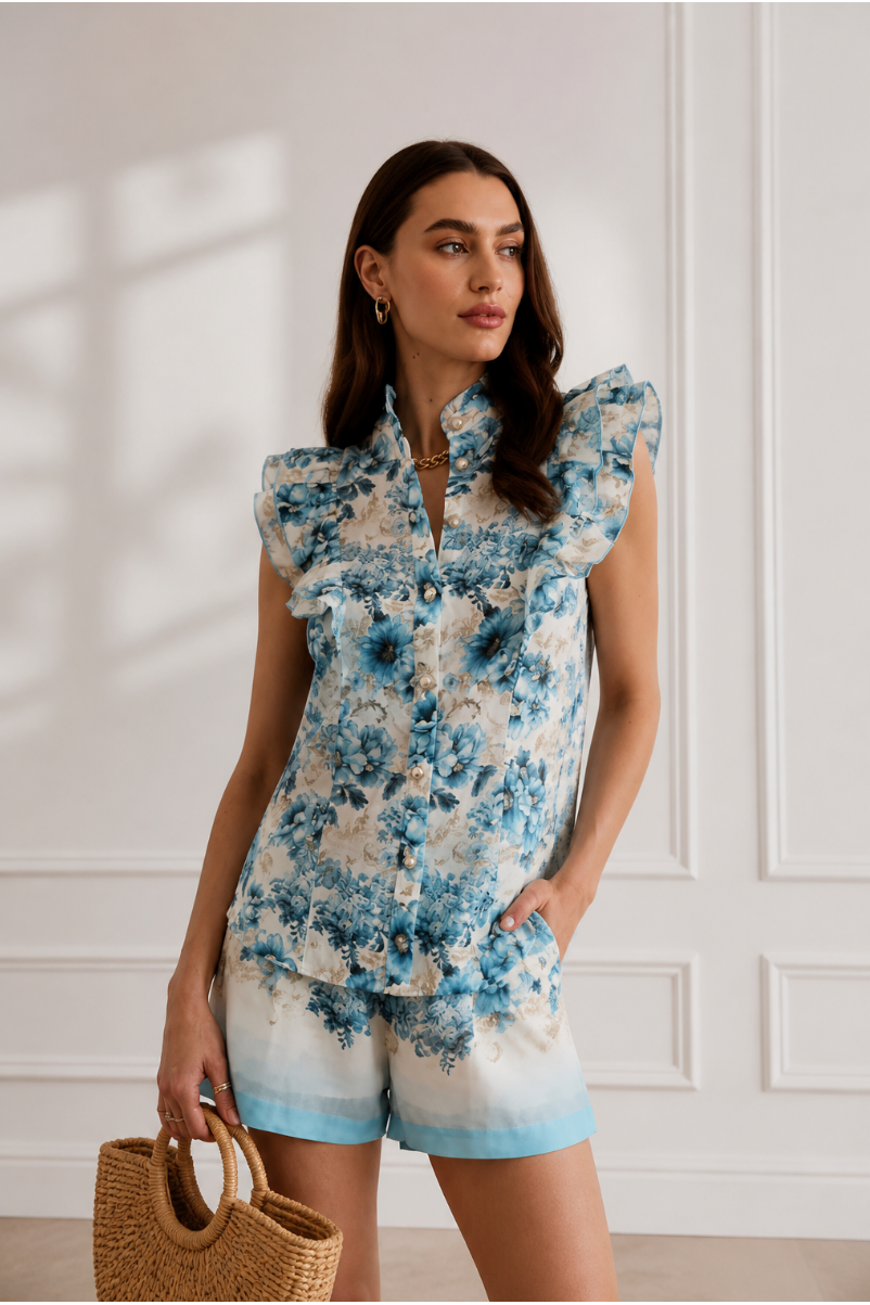 AQUA BLU | AUBREY TOP