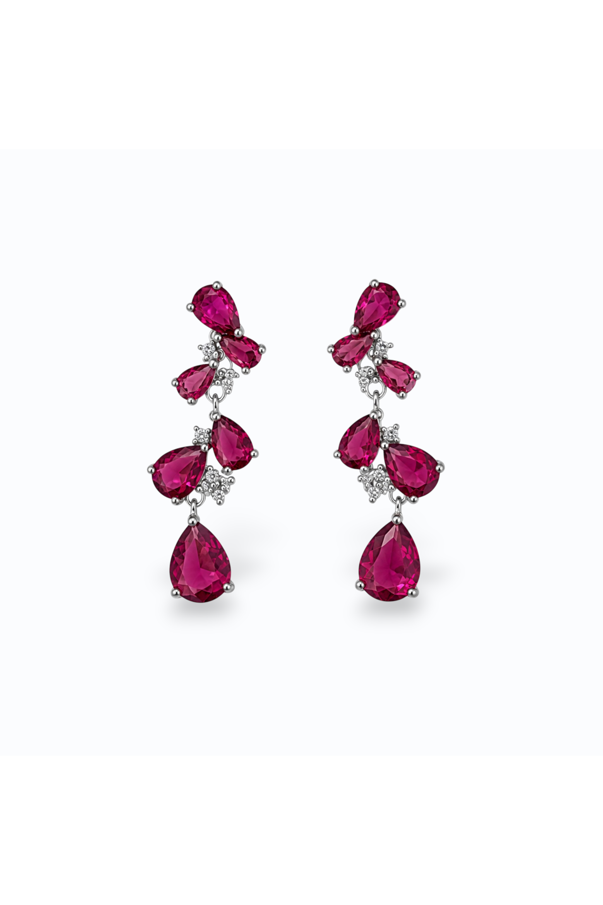 MINK | BERRY EARRING