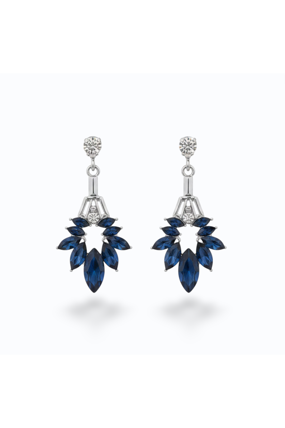 IVY | STAR DROP EARRING- Sapphire