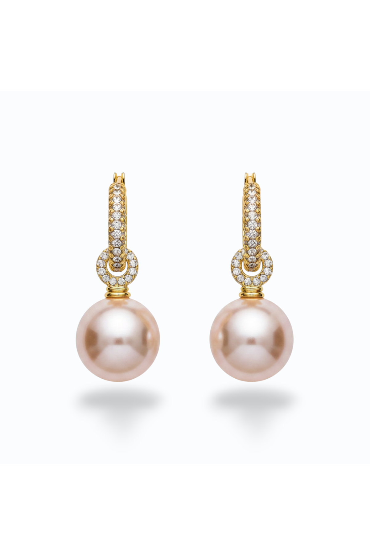 LILLA | PEARL EARRING - Blush Pink