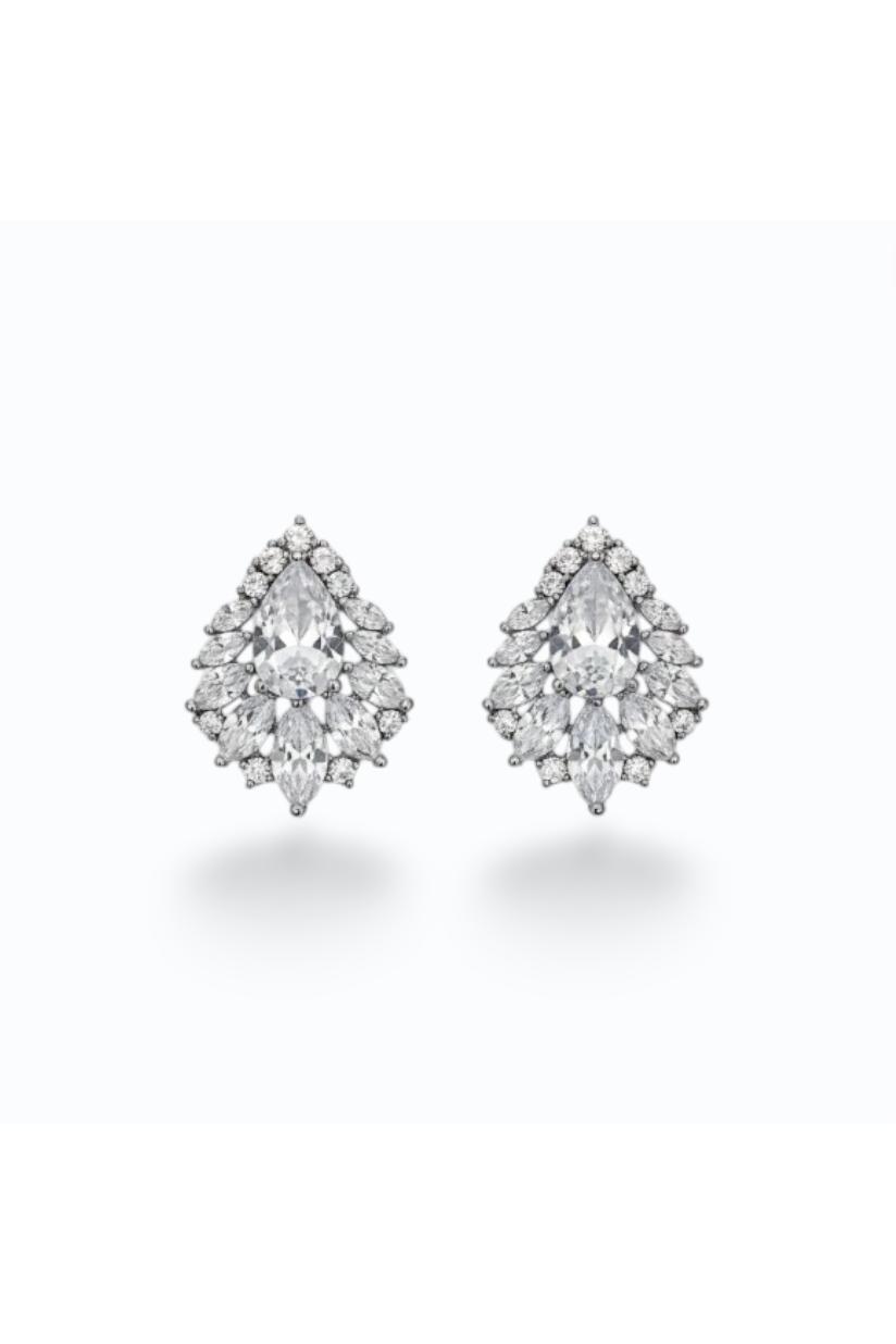NICOLINE | CRYSTAL STUD EARRING