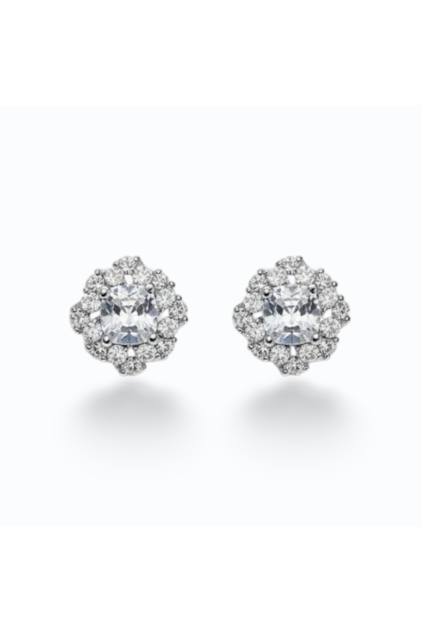 BRIDGET | CRYSTAL FLOWER STUD