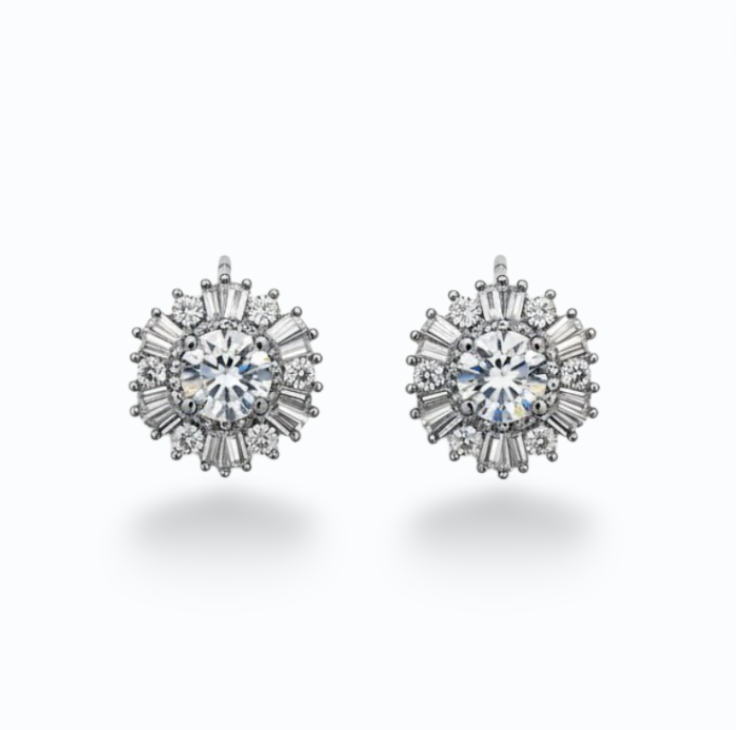 KALIN | CIRCULAR CRYSTAL STUD