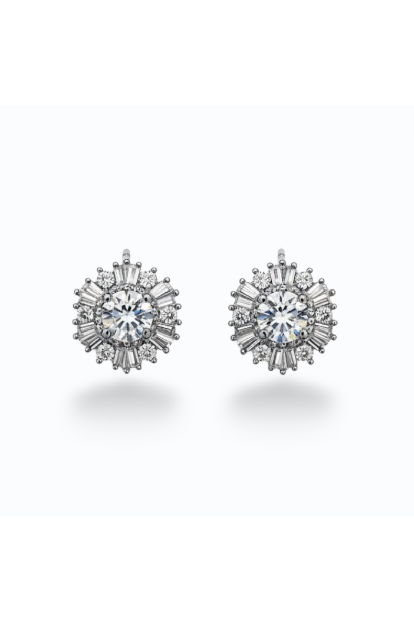 KALIN | CIRCULAR CRYSTAL STUD