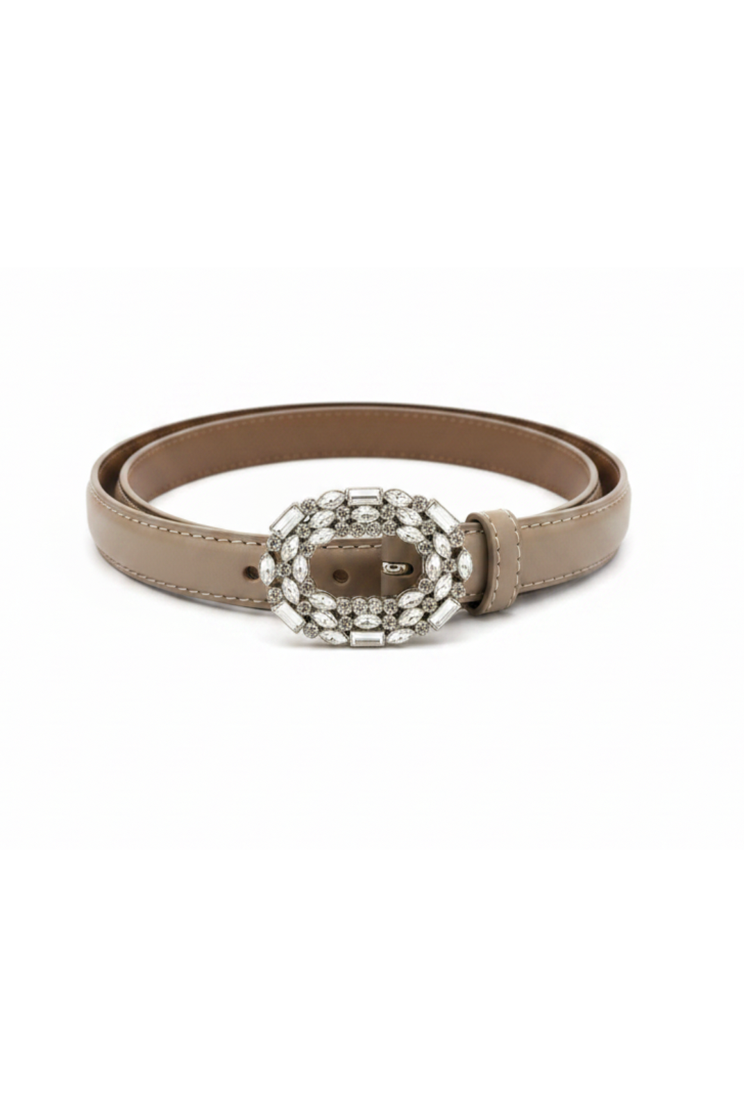 Cierra | Nude Crystal Belt