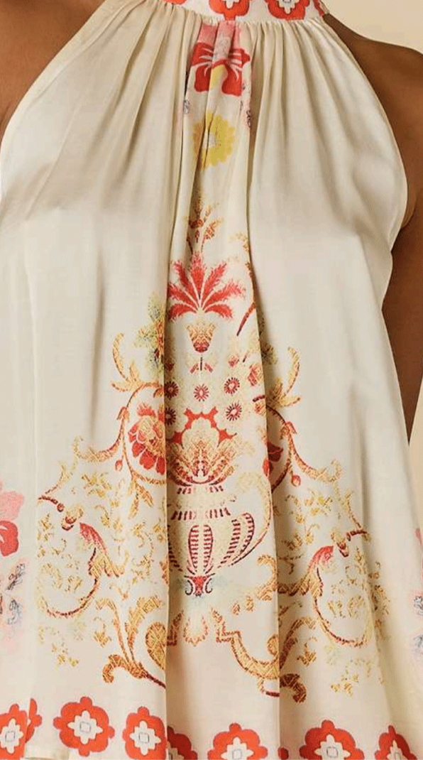 RUBYYAYA | GAZTE TOP - CREAM
